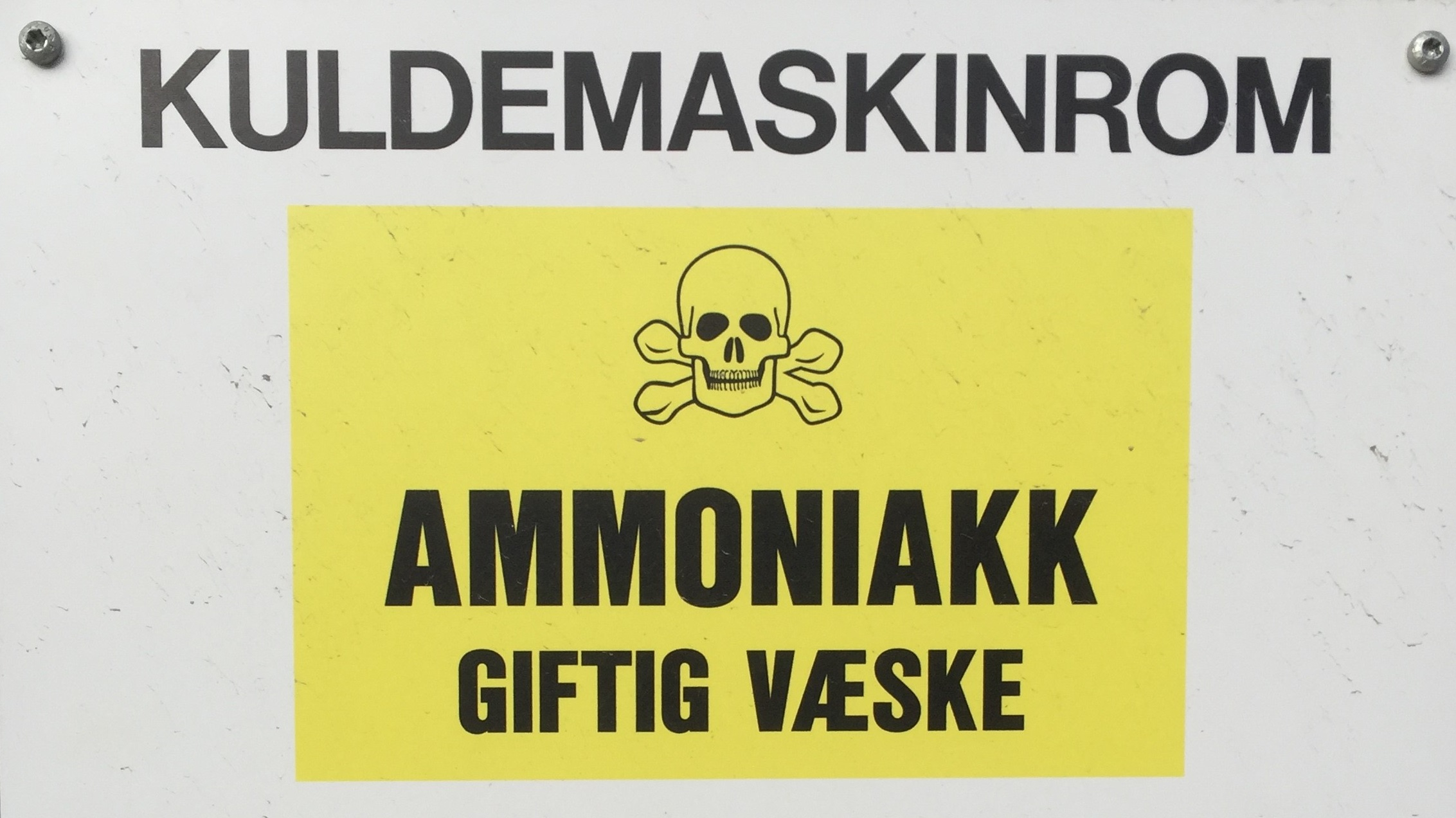 Ammoniakk – Fra uhell med vaskemiddel til alvorlige ulykker med potensielt dødelig utgang