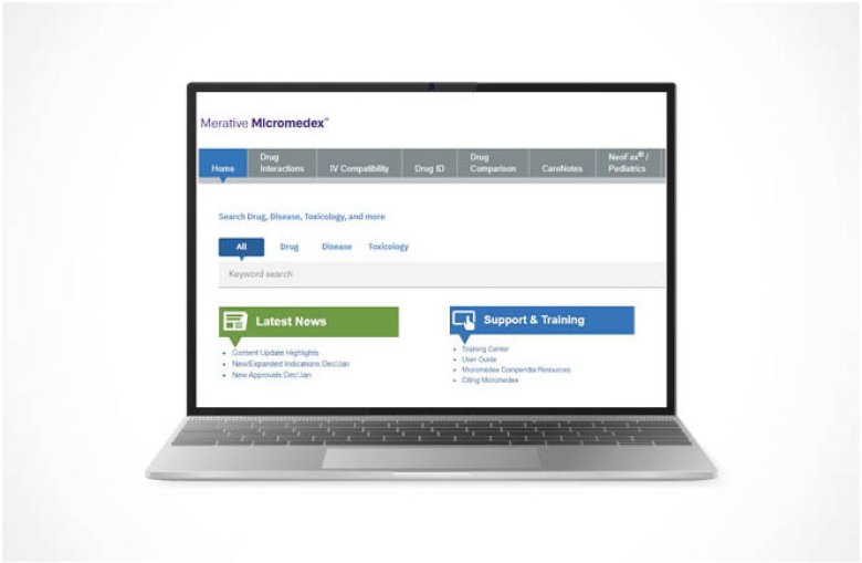 Neofax, Interaksjoner og IV-forlikelighet - tre verktøy i Micromedex du nå har direkte tilgang til   