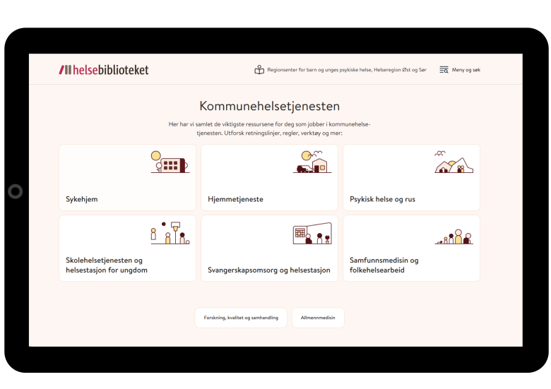 Presentasjoner fra lanseringsseminaret for portalen Kommunehelsetjenesten i Helsebiblioteket