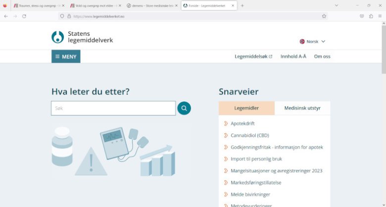 Legemiddelverket lanserer nye nettsider (Legemiddelverket)