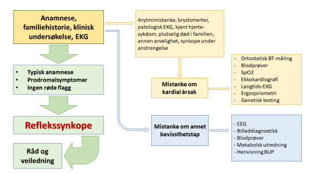 Flytskjema for synkope